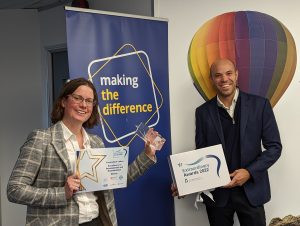 Sarah Northern, Senior Project Manager and Adam Jenner, Delivery Manager – West Kent Housing Association