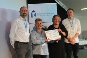 The Pathway Project collect their KHG award